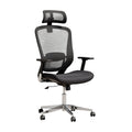 **Chaise de bureau ergonomique avec support dorsal en maille**